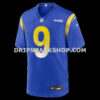 NFL19f6baG05-0c6385 Mens Nike Matthew Stafford Royal Los Angeles Rams Player Game Jersey