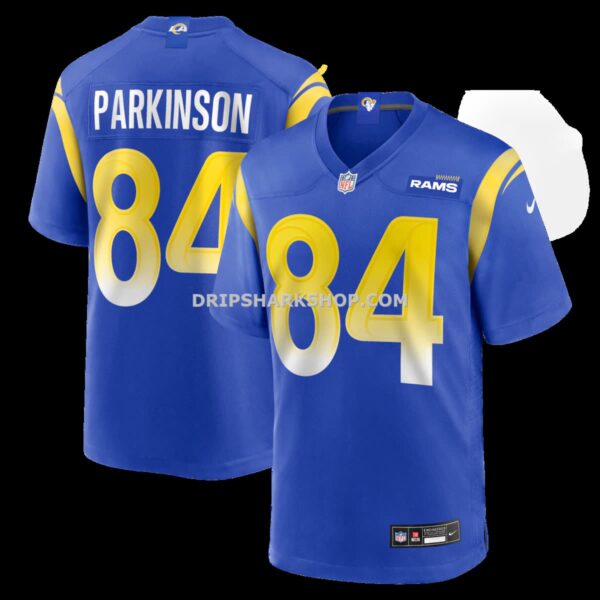 Mens Nike Colby Parkinson Royal Los Angeles Rams Team Game Jersey