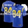 Mens Nike Colby Parkinson Royal Los Angeles Rams Team Game Jersey