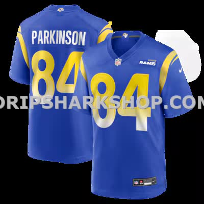 Mens Nike Colby Parkinson Royal Los Angeles Rams Team Game Jersey