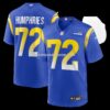 Mens Nike Dj Humphries Royal Los Angeles Rams Team Game Jersey