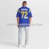 Mens Nike Dj Humphries Royal Los Angeles Rams Team Game Jersey
