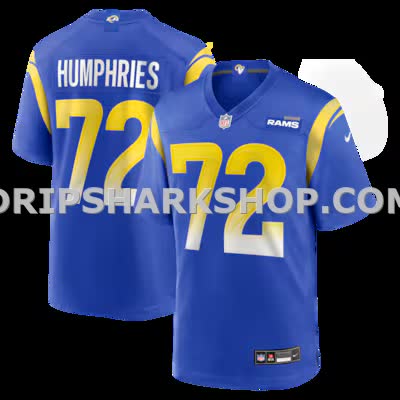 Mens Nike Dj Humphries Royal Los Angeles Rams Team Game Jersey