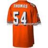Mens Mitchell And Ness Zach Thomas Orange Miami Dolphins Legacy Replica Jersey Pi3604000