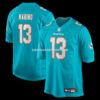 NFL2011e9G04-30101a Mens Nike Dan Marino Aqua Miami Dolphins Game Retired Player Jersey
