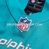 Mens Nike Kenneth Grant Aqua Miami Dolphins Team Game Jersey