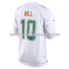 NFL202fd0G06-f4715e Mens Nike Tyreek Hill White Miami Dolphins Fashion Game Jersey