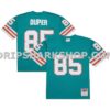 Mens Mitchell And Ness Mark Duper Aqua Miami Dolphins Legacy Replica Jersey