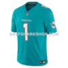 NFL2032e0G11-ece897 Mens Nike Tua Tagovailoa Aqua Miami Dolphins Vapor Fuse Limited Jersey