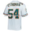 Mens Mitchell And Ness Zach Thomas White Miami Dolphins Legacy Replica Jersey Pi4401000