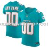 Mens Nike Aqua Miami Dolphins Vapor Fuse Elite Custom Jersey