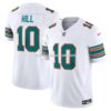 NFL20441aG12-adb6f9 Mens Nike Tyreek Hill White Miami Dolphins Vapor Fuse Limited Jersey