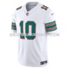 NFL20441aG13-762002 Mens Nike Tyreek Hill White Miami Dolphins Vapor Fuse Limited Jersey