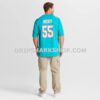 NFL205268G12-ab9367 Mens Nike Aaron Brewer Aqua Miami Dolphins Game Jersey