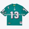NFL20550aG06-c32dcc Unisex Mitchell And Ness X Golf Wang Dan Marino Aqua Miami Dolphins 1984 Legacy Fashion Jersey