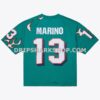 NFL20550aG07-8c20d9 Unisex Mitchell And Ness X Golf Wang Dan Marino Aqua Miami Dolphins 1984 Legacy Fashion Jersey