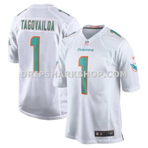 Mens Nike Tua Tagovailoa White Miami Dolphins Game Jersey Pi3911000