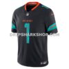 Mens Nike Tua Tagovailoa Pitch Blue Miami Dolphins 2025 Rivalries Collection Limited Jersey