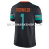 Mens Nike Tua Tagovailoa Pitch Blue Miami Dolphins 2025 Rivalries Collection Limited Jersey