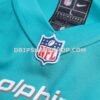 Mens Nike Aqua Miami Dolphins Custom Game Jersey