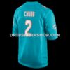 Mens Nike Bradley Chubb Aqua Miami Dolphins Game Player Jersey