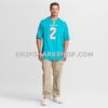 Mens Nike Bradley Chubb Aqua Miami Dolphins Game Player Jersey