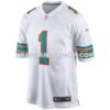 Mens Nike Tua Tagovailoa White Miami Dolphins 2nd Alternate Game Jersey Pi3918000