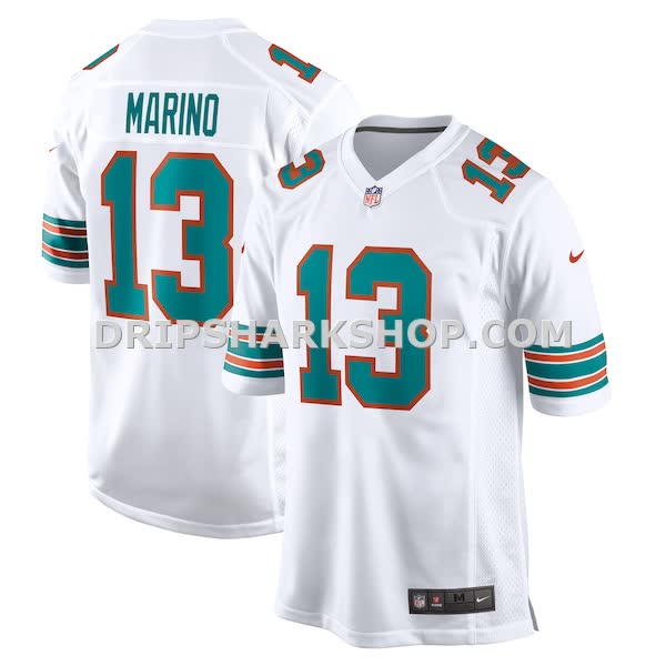 Mens Nike Dan Marino White Miami Dolphins Retired Player Jersey Pi4268000