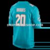 NFL20960eG06-fa6cd7 Mens Nike Jordyn Brooks Aqua Miami Dolphins Game Jersey