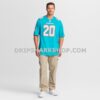 NFL20960eG10-f20db0 Mens Nike Jordyn Brooks Aqua Miami Dolphins Game Jersey