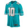 Mens Nike Tyreek Hill Aqua Miami Dolphins Game Jersey Pi4803000