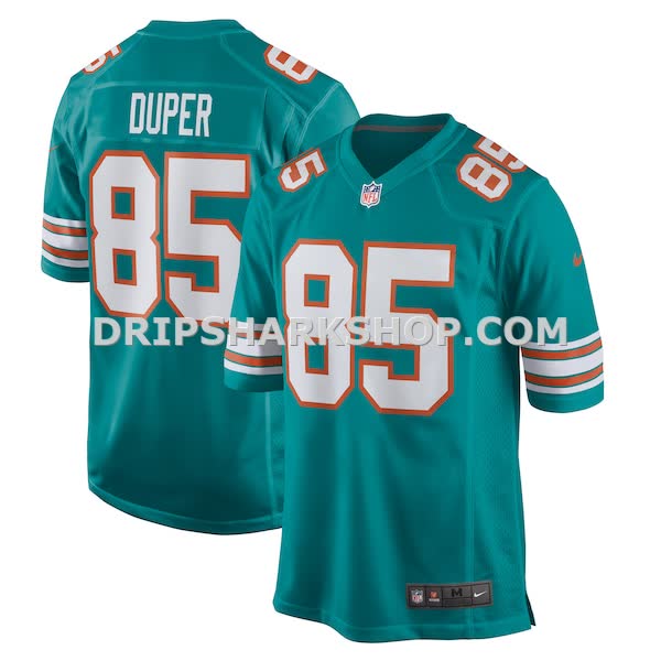 Mens Nike Mark Duper Aqua Miami Dolphins Retired Player Jersey Pi4268000