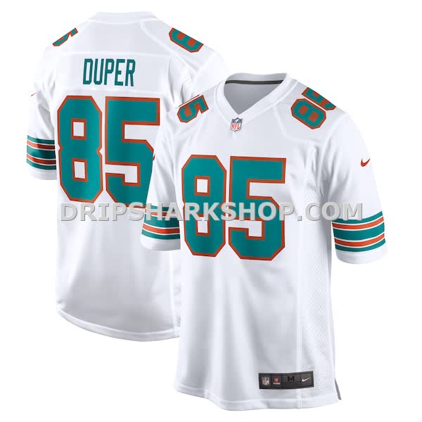 Mens Nike Mark Duper White Miami Dolphins Retired Player Jersey Pi4268000