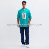 Mens Nike Tyreek Hill Aqua Miami Dolphins Game Jersey