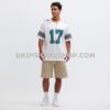 Mens Nike Jaylen Waddle White Miami Dolphins Vapor Fuse Limited Jersey