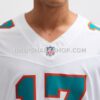 Mens Nike Jaylen Waddle White Miami Dolphins Vapor Fuse Limited Jersey