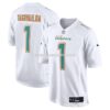 Mens Nike Tua Tagovailoa White Miami Dolphins Fashion Game Jersey