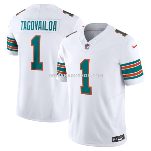 NFL20c648G04-90b4aa Mens Nike Tua Tagovailoa White Miami Dolphins Vapor Fuse Limited Jersey