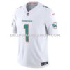 NFL20c648G13-4a6b53 Mens Nike Tua Tagovailoa White Miami Dolphins Vapor Fuse Limited Jersey