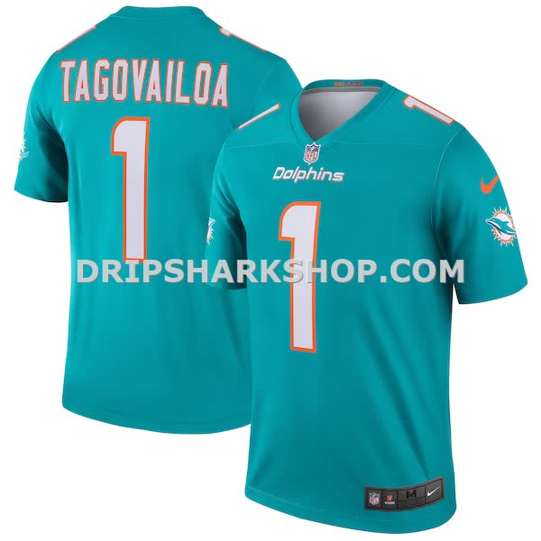 Mens Nike Tua Tagovailoa Aqua Miami Dolphins Legend Player Performance Top Pi3924000