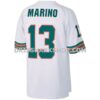 Mens Mitchell And Ness Dan Marino White Miami Dolphins Big And Tall 1984 Retired Player Replica Jersey Pi4995000