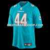 Mens Nike Chop Robinson Aqua Miami Dolphins Player Game Jersey