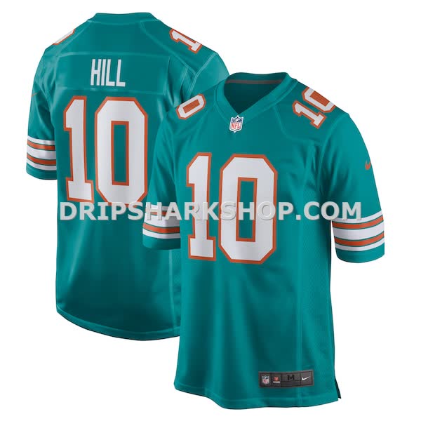 Mens Nike Tyreek Hill Aqua Miami Dolphins Alternate Game Jersey Pi4803000