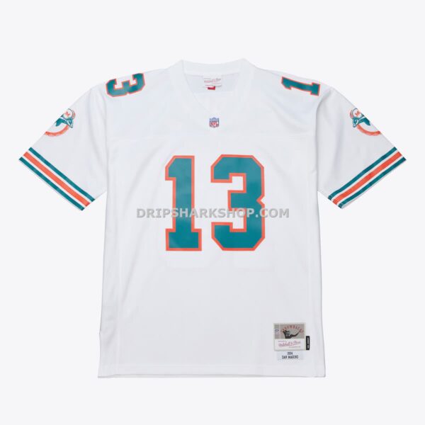 Mens Mitchell And Ness Dan Marino White Miami Dolphins 1994 Legacy Replica Jersey