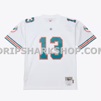 Mens Mitchell And Ness Dan Marino White Miami Dolphins 1994 Legacy Replica Jersey
