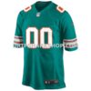 Mens Nike Aqua Miami Dolphins Alternate Custom Game Jersey Pi3888000