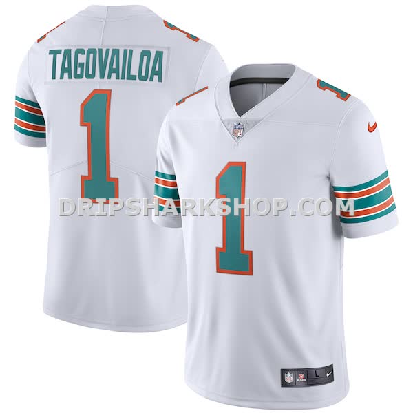 Mens Nike Tua Tagovailoa White Miami Dolphins 2nd Alternate Vapor Limited Jersey Pi3924000