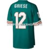 Mens Mitchell And Ness Bob Griese Aqua Miami Dolphins Legacy Replica Jersey Pi3610000