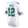 Mens Nike Bob Griese White Miami Dolphins Retired Player Jersey Pi4268000