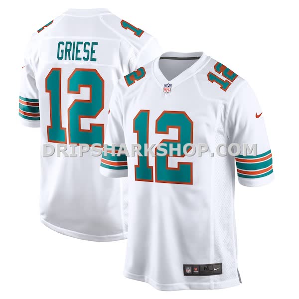 Mens Nike Bob Griese White Miami Dolphins Retired Player Jersey Pi4268000